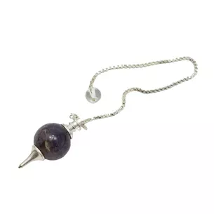 Biolocation pendulum from amethyst