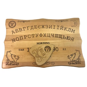 Spirit board OUIJA Exclusive light, in the Ukrainian language (46×29×1.8 cm), different, array of