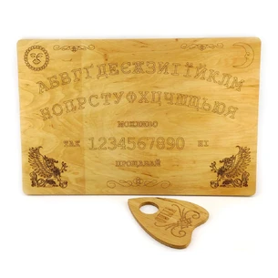 Спиритическая доска OUIJA на украинском языке (44,5×29×0,8см) Указка с гравировкой в ​​комплекте