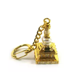 Keychain Kalachakra Stupa (4.5x2x2 cm)