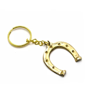 Horseshoe keychain (N) bronze (India)