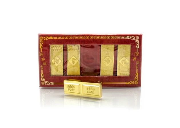 Фото 1 - Gold bars (5 pcs) (14x7.5x1.5 cm)