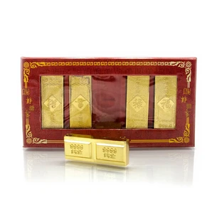 Золоті злитки (5 шт) (14х7,5х1,5 см)
