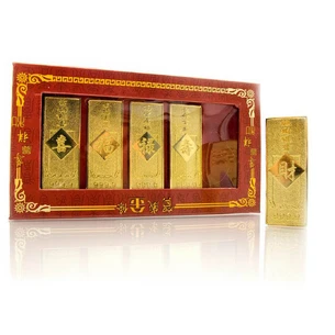 Золоті злитки (5 шт) (16,5х9х2 см)