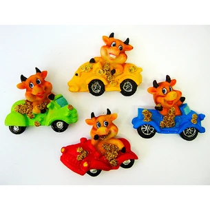 Magnet Cow in the car (20 pcs/pack)