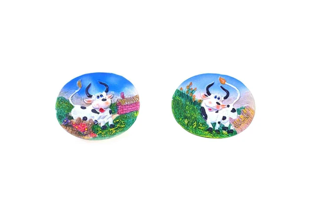 Фото 1 - Magnet Cow oval (20pcs/pack)