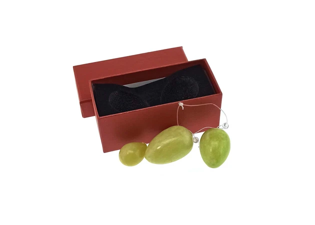 Фото 1 - Jade massager Layers of Venus vaginal in a case (13x7x6 cm) (Fine)