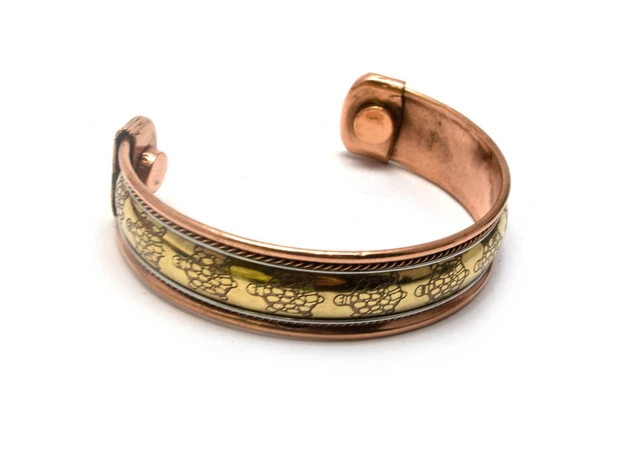 Фото 1 - Turtle copper bracelet with magnets (№2)