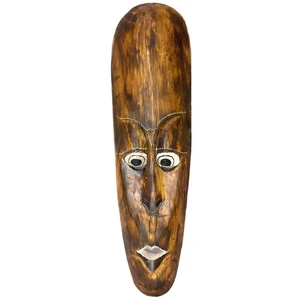 Wooden mask (19x5.5x60 cm)