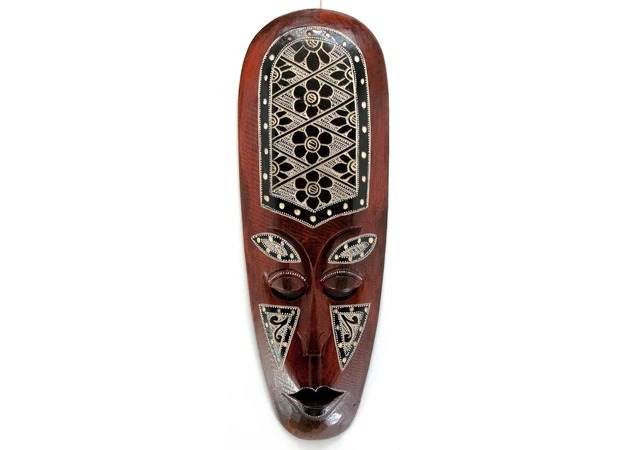 Фото 1 - Wooden carved mask (50x17x3 cm)