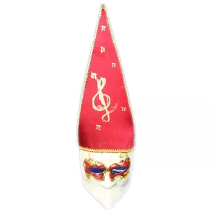 Venetian papier-mâché carnival mask (62 cm)