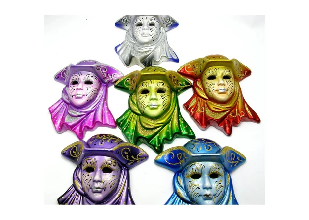 Фото 1 - Ceramic mask Venice (16x13.5x4 cm) (pack of 6 pcs.)