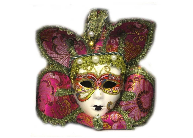 Фото 1 - Venetian mask (17.5x16.5x4 cm)