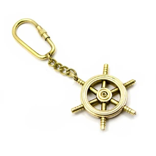 Keychain (N) Steering wheel bronze (India)