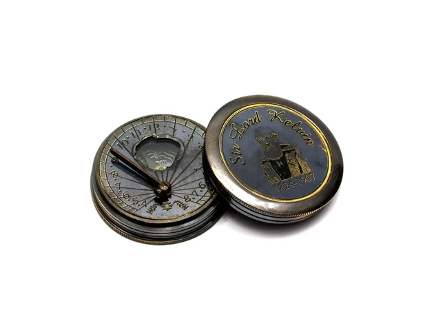 Фото 1 - Sundial with compass (5x5x1.5 cm)