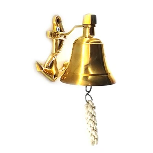 Ryda bell with an anchor, bronze (d-7.5 h-10 cm) (3) (320 g.)