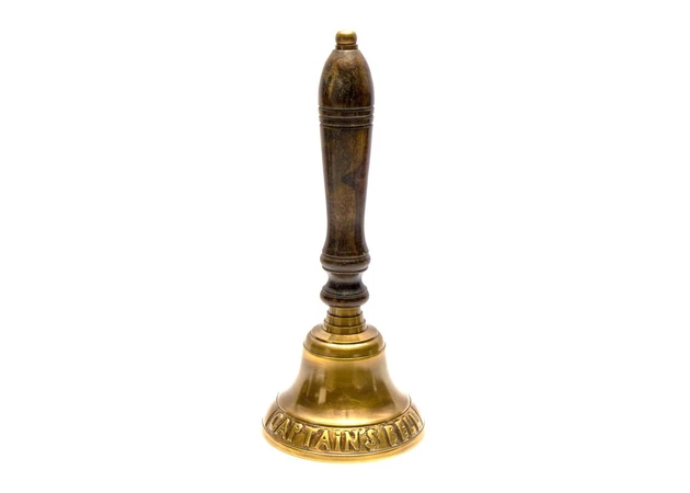 Фото 1 - Bronze captain's bell (23x10x10 cm) (Antic)