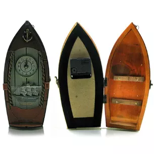 Key holder with boat times (29x14x8 cm)