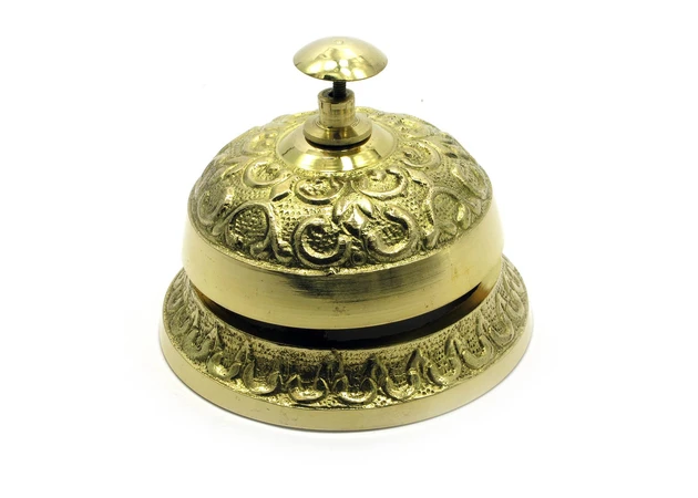 Фото 1 - Bronze concierge bell (9x6x6 cm)