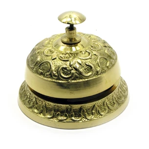 Bronze concierge bell (9x6x6 cm)