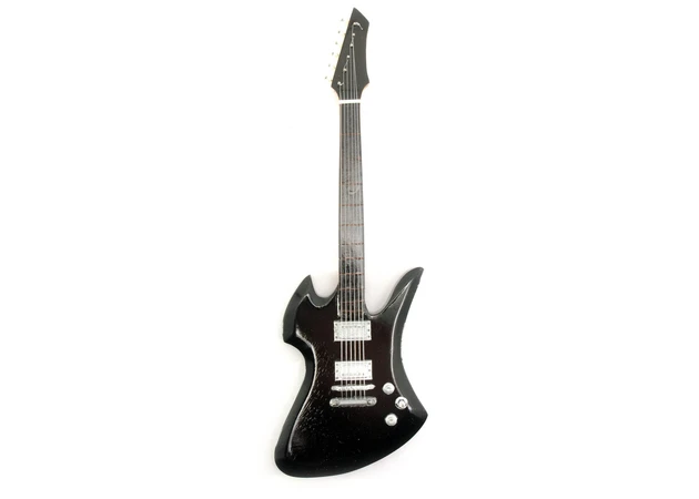 Фото 1 - Black wood miniature guitar (24x8x1.5 cm)