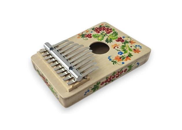 Фото 1 - Kalimba with hand-painted Flower Fairy Tale (17x11.7x2.5 cm)