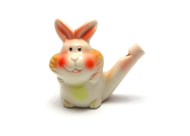 Фото 1 - Ceramic whistle Rabbit (6.5x8x3.5 cm)
