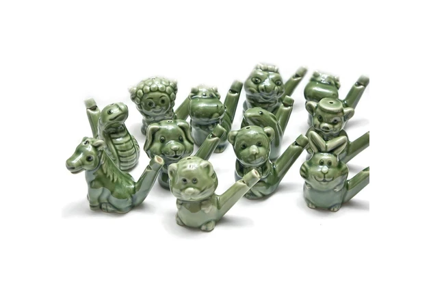 Фото 1 - Ceramic whistles Horoscope (6.5x8x3.5 cm) (set of 12 pcs.)
