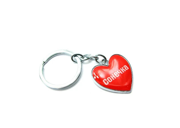 Фото 1 - Ladybug heart keychain