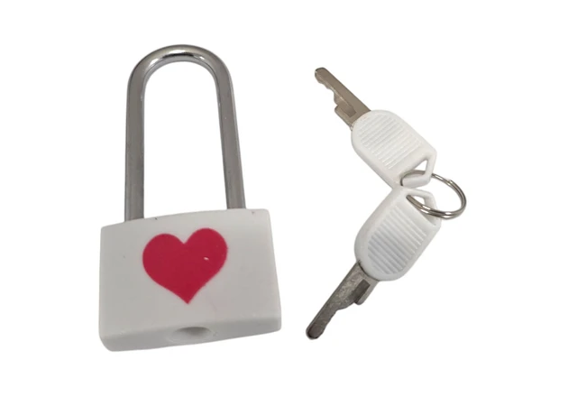 Фото 1 - Castle for lovers white Heart (7x3.3x1.1 cm).