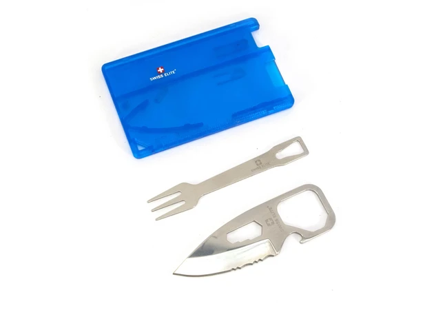 Фото 1 - Multitool Credit card blue (8 in 1) (8.5x5.5x0.3 cm)