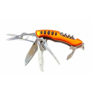 Folding knife with a set of tools (11 in 1) (8 cm) A