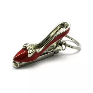 Bag holder for women's handbag Red shoe (5.5x4x1.5 cm)
