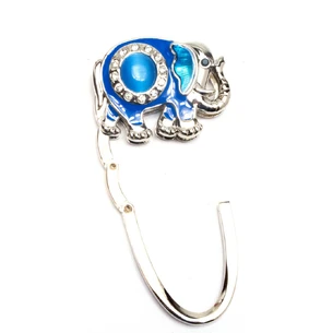 Bag holder for women's handbag Elephant-Lock blue (7.5x5x1.5 cm)