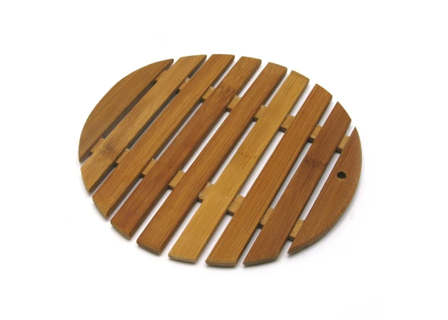 Фото 1 - Stand for hot bamboo round (d-15 cm)