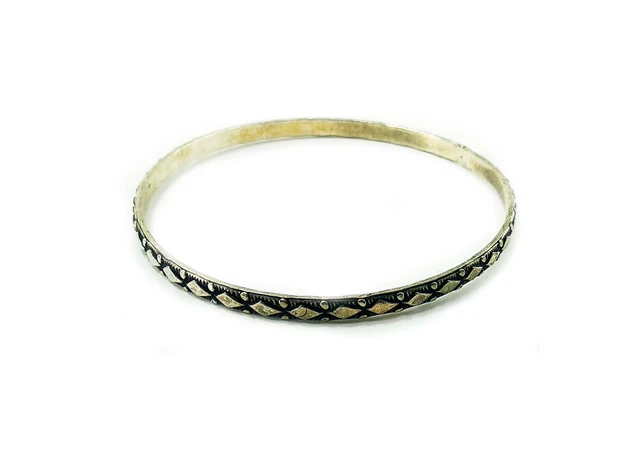 Фото 2 - Silver bracelet (d-7 cm)