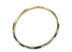 Фото 2 - Copper bracelet with white and black bone inserts (d-7 cm, width 4 mm)
