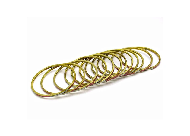 Фото 1 - Copper bracelets with bone inserts (number 12 pcs.)