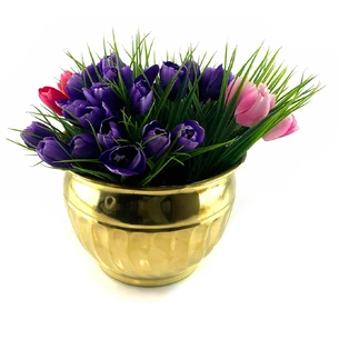 Flowerpot Golden Luxury (15x21 cm)
