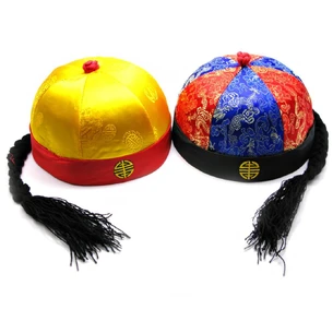 Chinese hat with braid (d-18, h-10 cm)