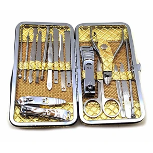 Manicure set Gold (16x8x2 cm)