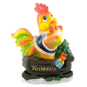Rooster piggy bank (13.5x9.5x7)