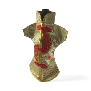 Beige Kimono bottle cover (28x25 cm)