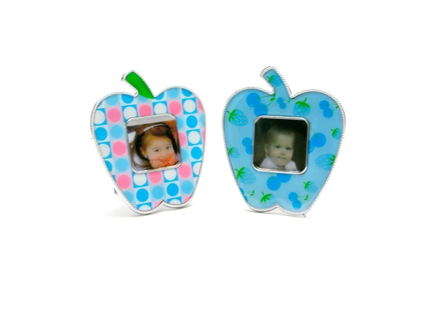 Фото 1 - Refrigerator magnet Photo frame Apple (10x8.5 cm)