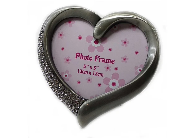 Фото 1 - Photo frame Heart (photo 13x13 cm) (14.5x13.5x2 cm)
