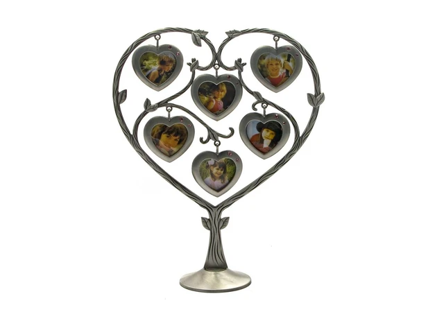 Фото 1 - Photo frame Heart (6 photos) (23.5x20x7 cm)