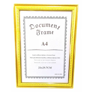 Photo frame for certificates, diplomas, diplomas (34x25x1 cm.) solid wood