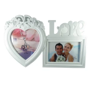 Photo frame for 2 photos (photo 10x15 cm 15x15 cm) (36x12x2.5 cm)