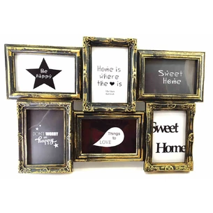 Photo frame for 6 photos (photo 10x15 cm) (50x35x2.5 cm)