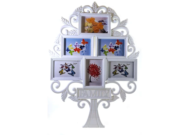 Фото 1 - Wood photo frames (6 photos) (photo 10x15 cm) (68x49x3 cm)